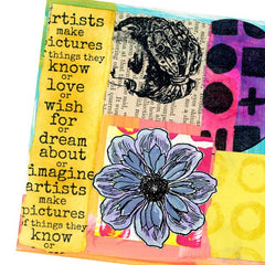 Artists Make Pictures Art Rubber Stamp Save 20%