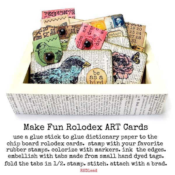 Rolodex Art Cards