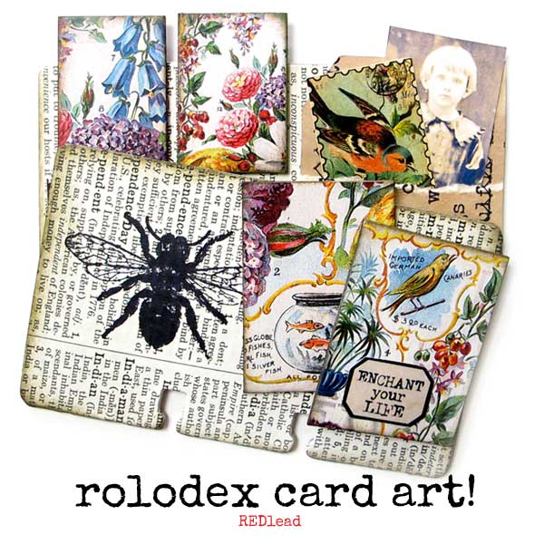 Rolodex Art Cards