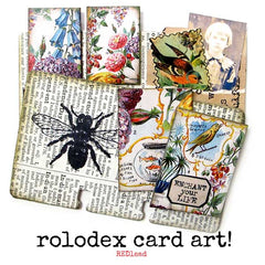 Rolodex Art Cards Make Rolodex Art Cards. Trade them. Keep them! Mail them. 