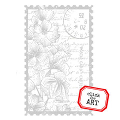 Flower Rubber Stamps