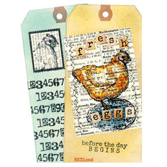 Wood Mount Rubber Stamp