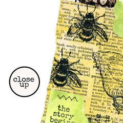 chicken rubber stamp