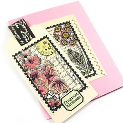 Flower Rubber Stamps
