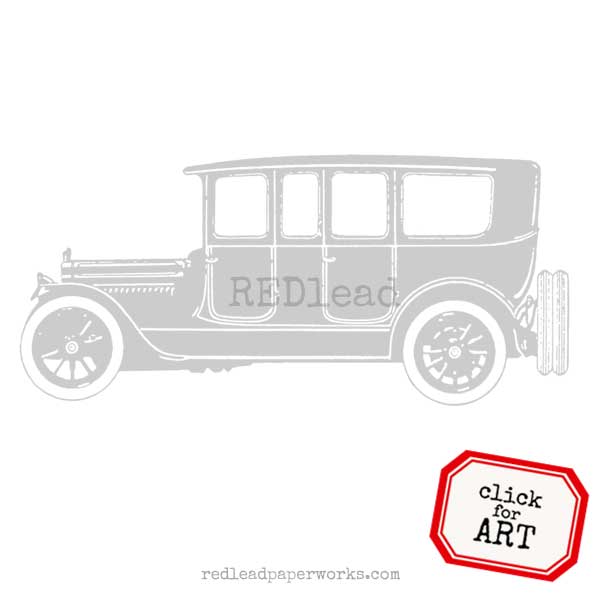 Touring Car Rubber Stamp