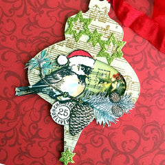 Wishing You a Cozy Christmas Rubber Stamp