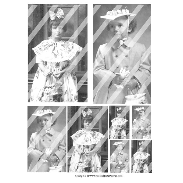 Spring 56 Collage Sheet