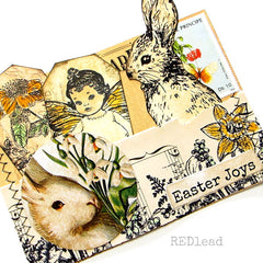 Gracie Garden Fairy Rubber Stamp