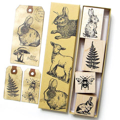 Lelania Lamb Rubber Stamp