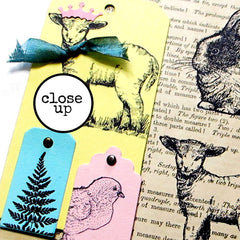 Lelania Lamb Rubber Stamp