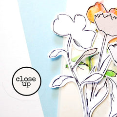 Flowers Art Stencil 