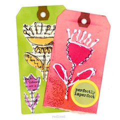 Happy Flowers Stencil 6 x 6