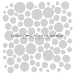 Circle Stencils for Artists Crafters Makers