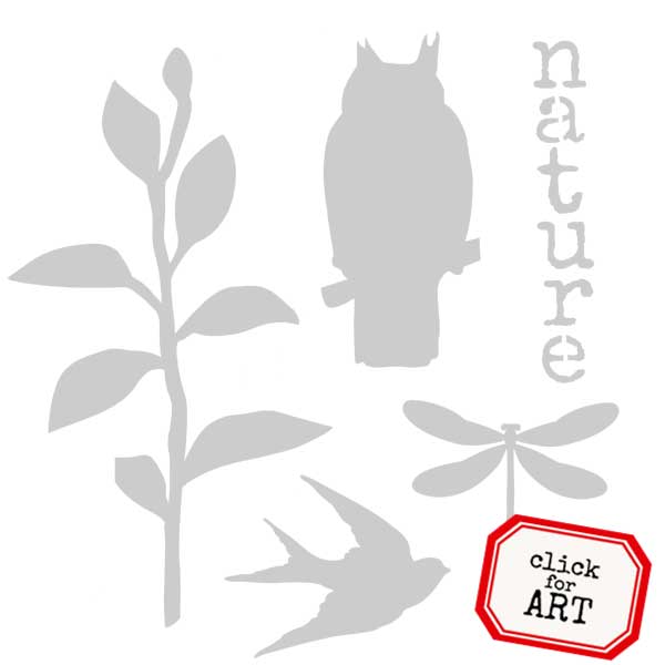 Red Lead Nature Stencils Red Lead Art Stencils are original designs that are made in the USA,