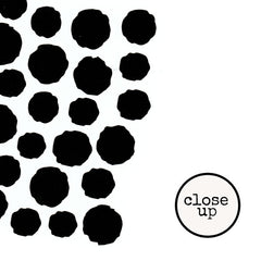 Tattered Dots Art Stencil 6 x 6