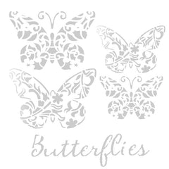 Butterfly Stencils for Artists Crafters Makers
