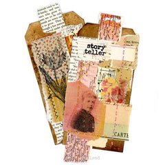 mixed media art tags