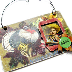 Thanksgiving Mixed Media Art