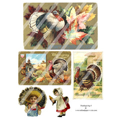 Thanksgiving Collage Sheet