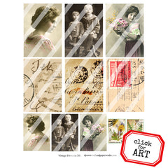 Vintage Elements 351 Collage Sheet