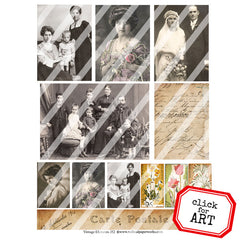 Vintage Elements 352 Collage Sheet