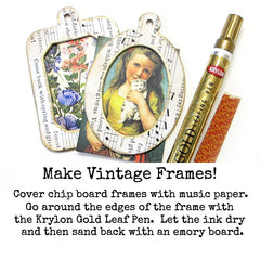 Small Chipboard Frame Set of 4 Frames Save 20%