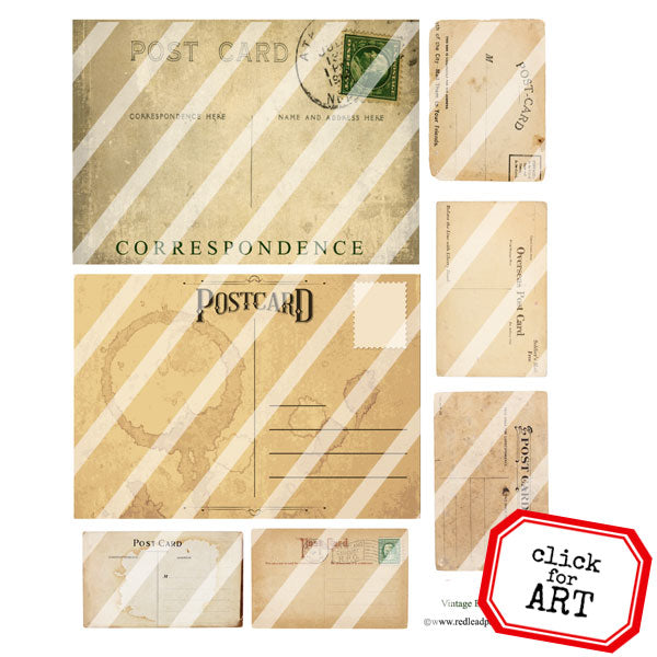 Vintage Elements 234 Collage Sheet