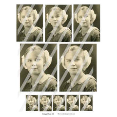 Vintage Photo 102 Collage Sheet