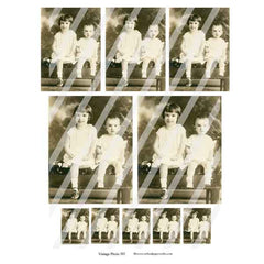 Vintage Photo 103 Collage Sheet