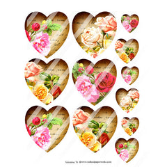 Valentine 76 Collage Sheet
