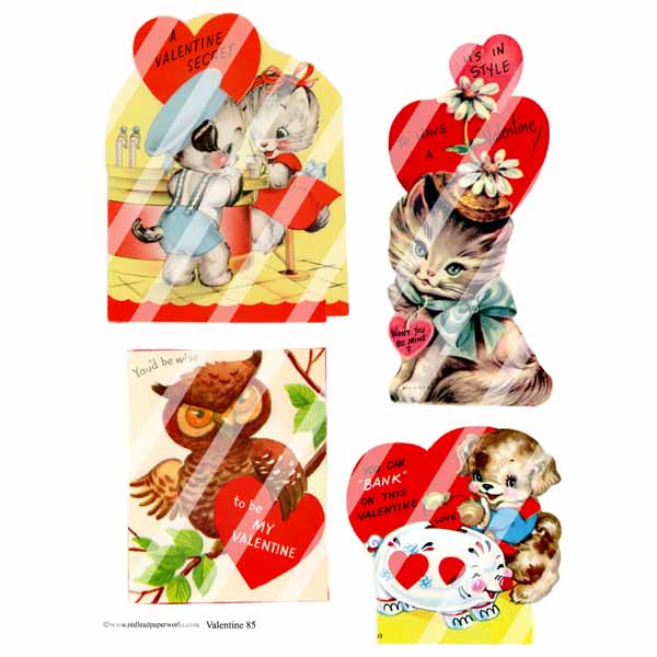 Valentine Collage Sheet 85