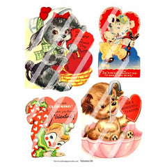 Valentine Collage Sheet 86