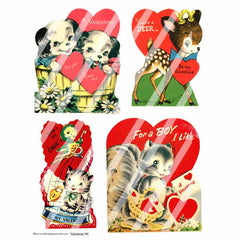 Valentine 90 Collage Sheet
