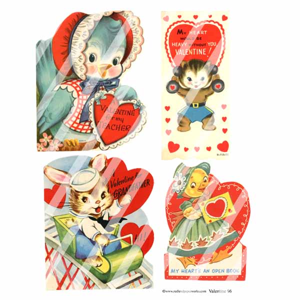 Valentine Collage Sheet 96