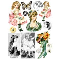 Vintage Elements 229 Collage Sheet