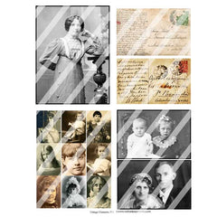 Vintage Elements 384 Collage Sheet