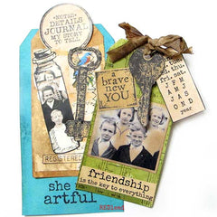 Friendship Wood Mount Rubber Stamp