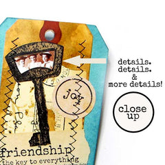 Friendship Wood Mount Rubber Stamp