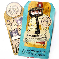 Friendship Wood Mount Rubber Stamp