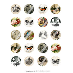 Vintage Elements 166 1-1/2" Circles