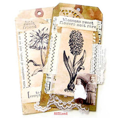 Flower Rubber STamps