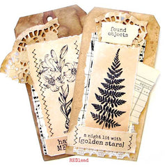 ferns rubber stamps