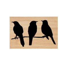 Halloween Wood Mount Rubber Stamps