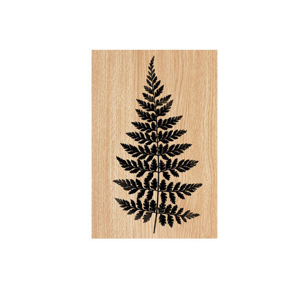 Fern Wood Mount Rubber Stamp SAVE 30%