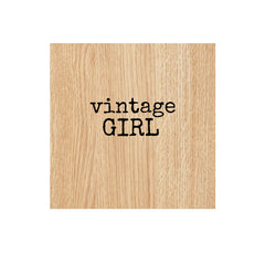 wood mount rubber stamps