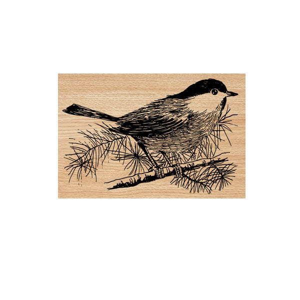 Winnie Bird Wood Mounted Rubber Stamp