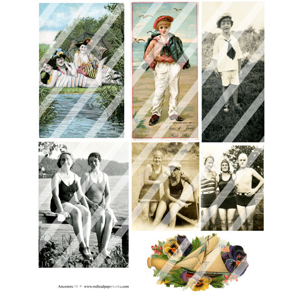 Ancestors 10 Collage Sheet