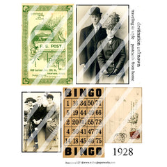 vintage collage sheets