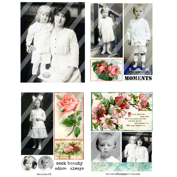 Ancestors Collage Sheet 131