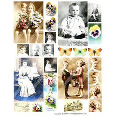 Ancestors 26 Collage Sheet